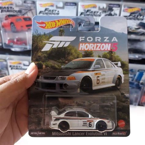 Promo Hotwheels Premium Mitsubishi Lancer Evo Iv Forza Horizon Diskon