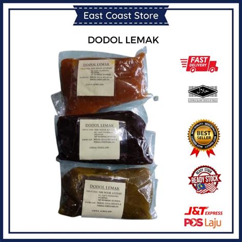 DODOL LEMAK KELANTAN PANDAN DURIAN GULA MELAKA Shopee Malaysia