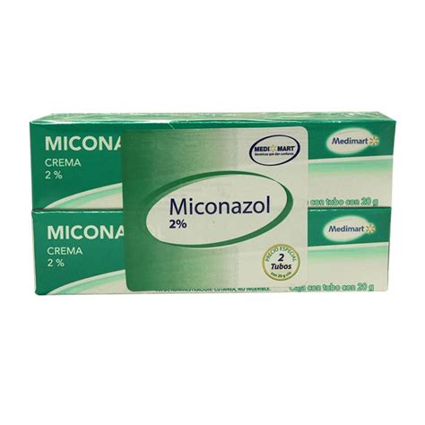 Miconazol Medimart 2 Crema 2 Tubos Con 20 G Cu Walmart