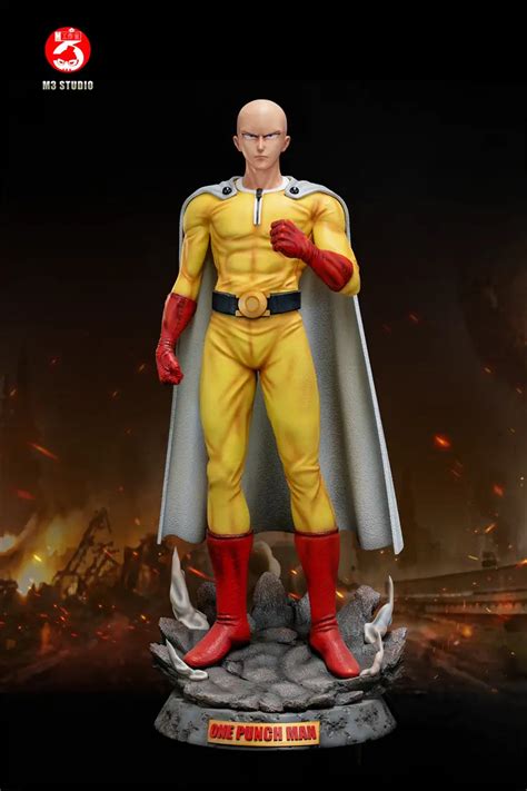 Saitama Gk Figure One Punch Man Statues In 2021 One Punch Man