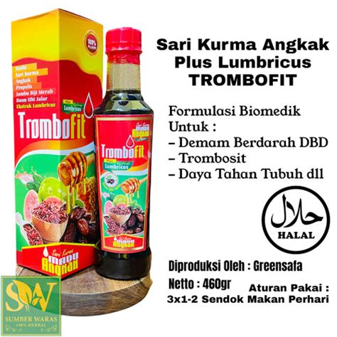 Jual Sari Kurma Madu Angkak Trombofit Gr Jambu Propolis Lumbricus