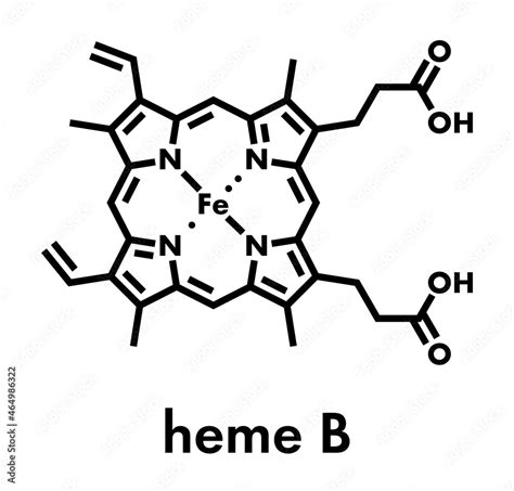 Heme B Haem B Molecule Heme Is An Essential Component Of Hemoglobin