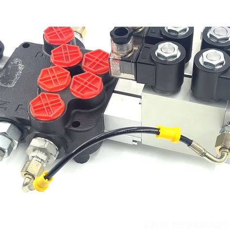 P80 Electro Hydraulic 2 Spool Monoblock Directional Valve