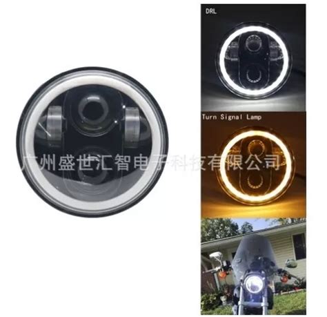 Faro Led Ojo Angel Sportster Iron Daymaker Harley Cuotas