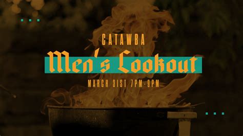 Catawba Mens Cookout Lakeshore Christian Fellowship