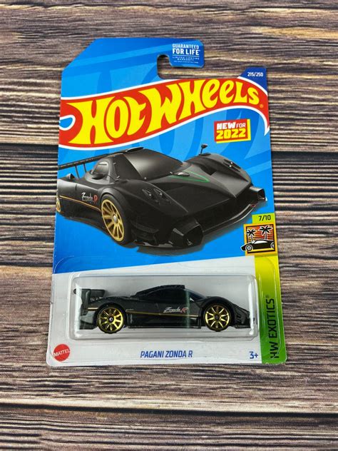 Hot Wheels Nib Black Pagani Zonda R Hot Wheels Hw Exotics Etsy