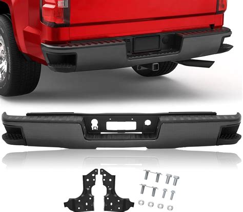 Amazon Carbon Fieber Look Rear Bumper Step Bumper Assembly