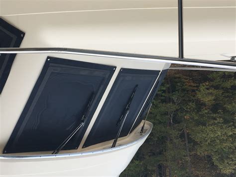 Window Screens Improve The Conditions On Boats By Reducing Sunlight Increasing Privacy And