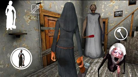 Playing As Evil Nun In Granny 18 Slendrina Spider Mom House Sewer