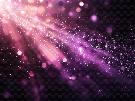 Premium PSD | A purple background with a purple light and stars