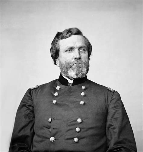General George Thomas Portrait - The Rock of Chickamauga Photograph by ... 