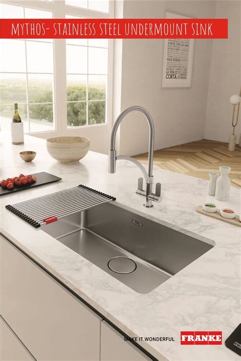 Franke Mythos Stainless Steel Undermount Kitchen Sink Stainless Steel