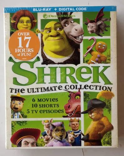 Coleção Shrek Blu Ray lacrado Ultimate Collection Parcelamento sem