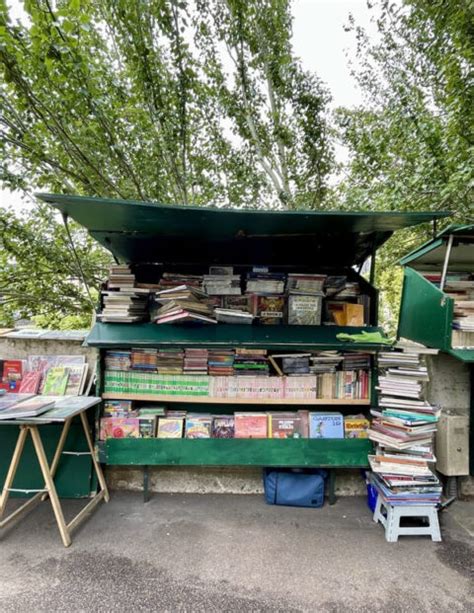 The Bouquinistes Of Paris France With Véro