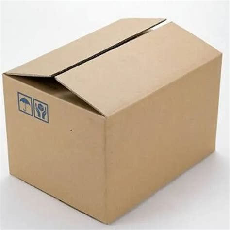 Rectangular 5 Ply Printed Corrugated Packaging Box Size LXWXH Inches