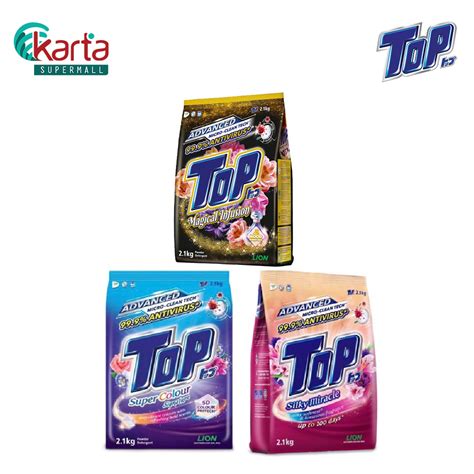 Top Powder Laundry Detergent Super Colour 2 1kg Karta Supermall