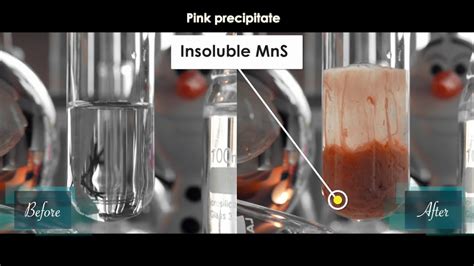 What Happen When Manganese Ii Sulfate Mnso4 React With Sodium