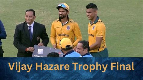 Vijay Hazare Trophy 2024 Highlights Venetie Aime Sascha