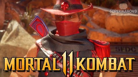 First Time Playing Erron Black S New Variation Mortal Kombat 11 Erron Black Gameplay Youtube