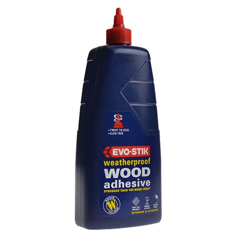 Evo Stik Resin W Weatherproof Exterior Wood Adhesive Litre