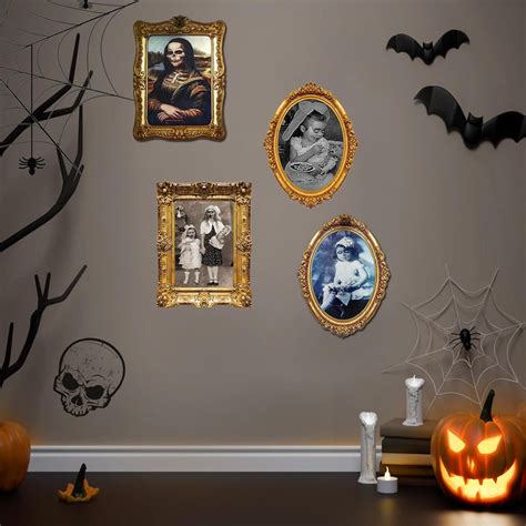 The Holiday Aisle® Halloween Decorations Indoor Scary 3D Changing Face