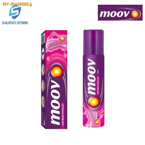 New 💯 Original Moov Pain Relief Cream 50gm Moov Pain Relief Spray