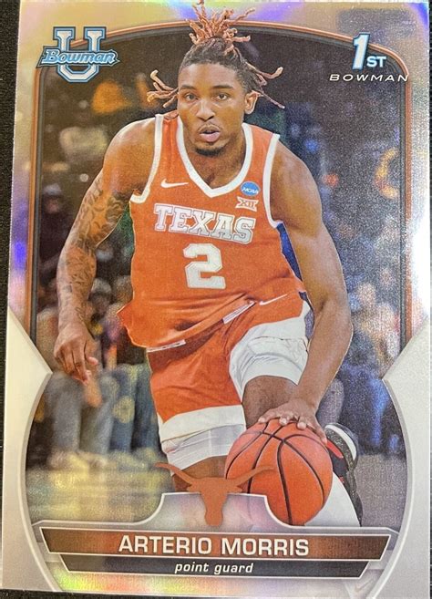 Bowman University Chrome Basketball Refractors Pick Your Card