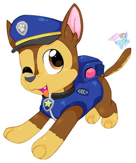 PAW Patrol Chase Vector 7 by RainbowEevee-DA on DeviantArt