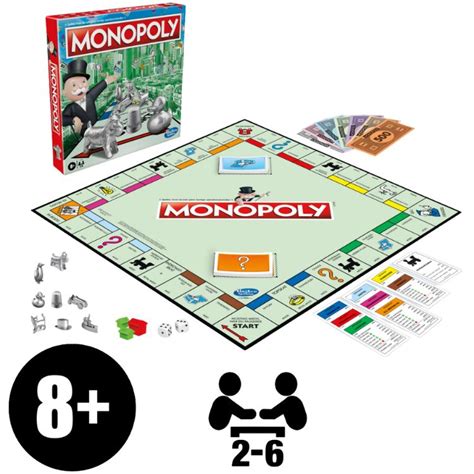 Monopoly Classic brætspil for hele familien dansk version