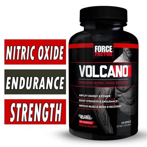 Volcano Force Factor Nitric Oxide Booster