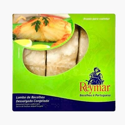 Lombo de Bacalhau Reymar 600g Dessalg Cong é aqui na Barcelos