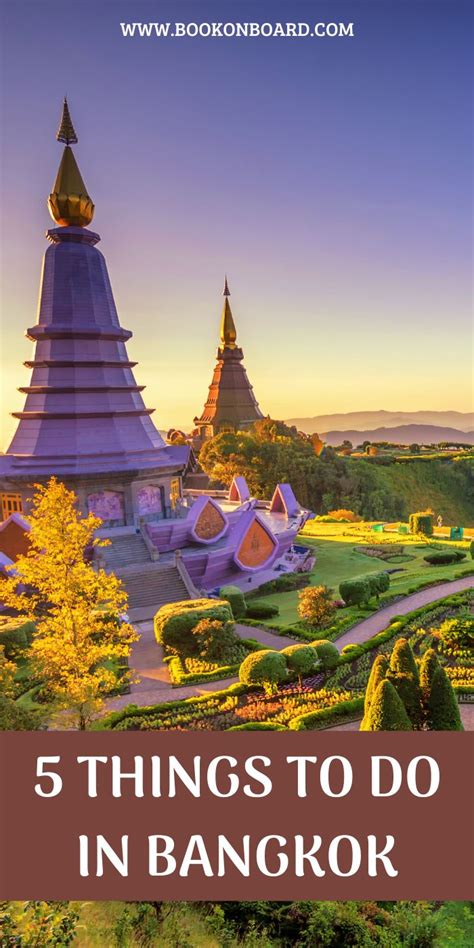 5 Best things to do in Bangkok, Thailand | Bangkok travel, Things to do ...