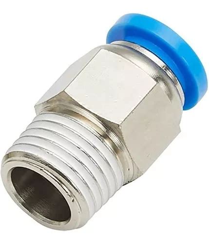 Conector Rapido Recto X Npt Macho Piezas Meses Sin Inter S