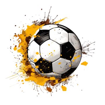 Grunge Futbol Topu Png Dosyası, Futbol, Nesne, Futbol PNG Resim Şeffaf ...