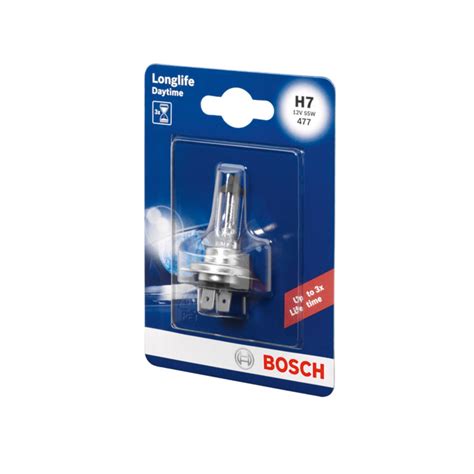 Glühlampe Halogen BOSCH H7 Longlife Daytime 12V 55W für Abarth Alfa