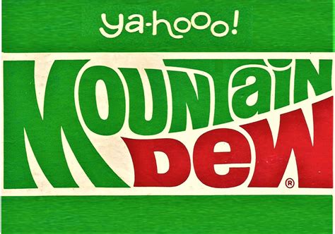 Ya Hooo Mountain Dew Early 1970s Mountain Dew Logo The H Flickr