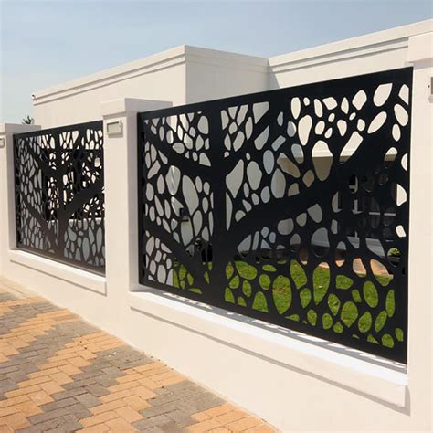 Hot Sale Custom Decorative Laser Cut Aluminum Panels Fences Buy Garden