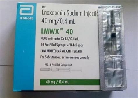 Lmwx 40 Mg Injection At Rs 145 Piece In Pune ID 25318801397