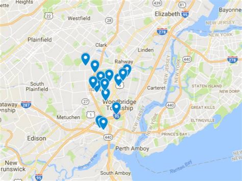 Woodbridge Area Registered Sex Offender Map Woodbridge Nj Patch