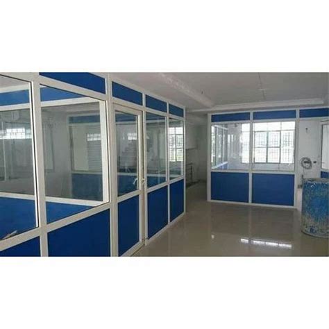 Modular Office Aluminum Partition At Rs Square Feet Aluminum