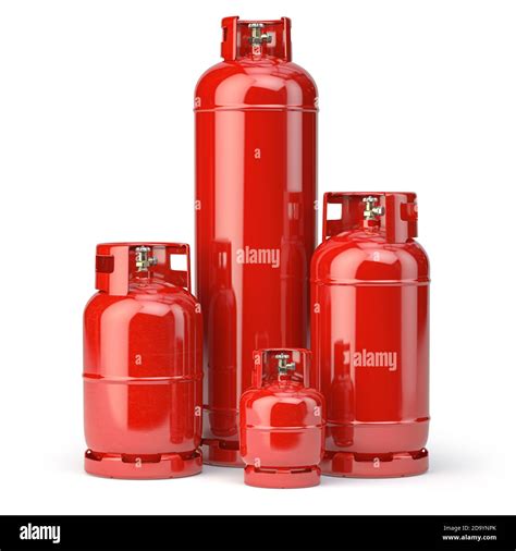 Red Liquefied Petroleum Gas Lpg High Resolution Stock Photography And