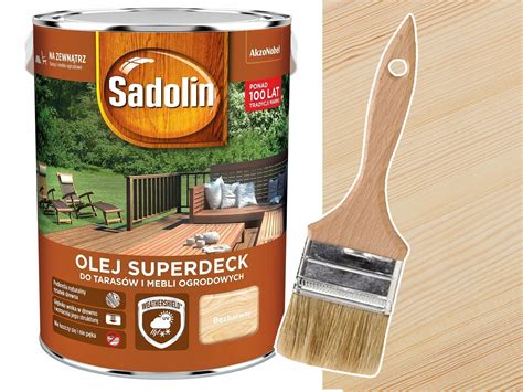 Sadolin SUPERDECK olej do tarasu Bezbarwny 10L 458 95 zł Oleje