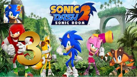 Sonic Dash Sonic Boom Gameplay Walkthrough Youtube