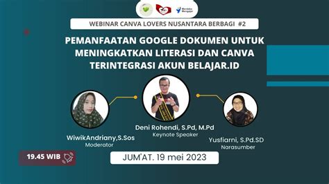 Pemanfaatan Google Dokumen Untuk Meningkatkan Literasi Dan Canva