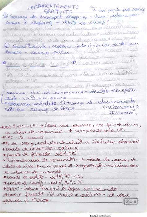 Resumo Direito Do Consumidor Parte Geral Direito Do Consumidor