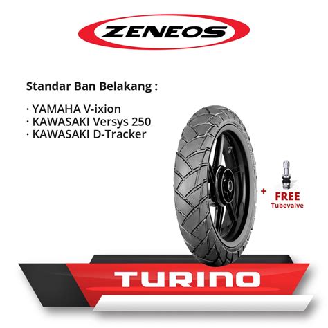 Jual Ban Belakang Zeneos 120 70 17 TURINO ZN 33 Jupiter MX Tubeless