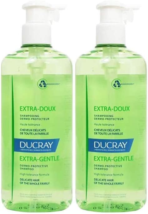 Ducray Pack Extra Gentle Shampoo 2x400ml Amazon Co Uk Beauty