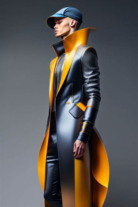 unusual futuristic fashion man design (3) | Мода будущего, Наряды