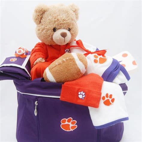 Clemson Baby Baskets U Clemson Baby Baby Baskets Baby T Basket