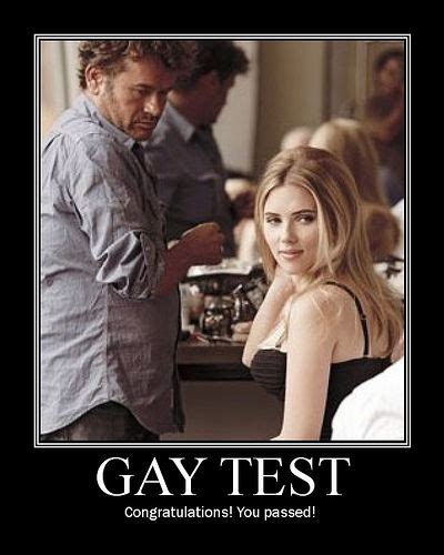 Image 31575 Gay Test Demotivational Posters Know Your Meme